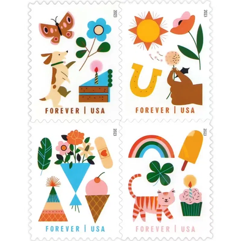 Thinking of You Stamps