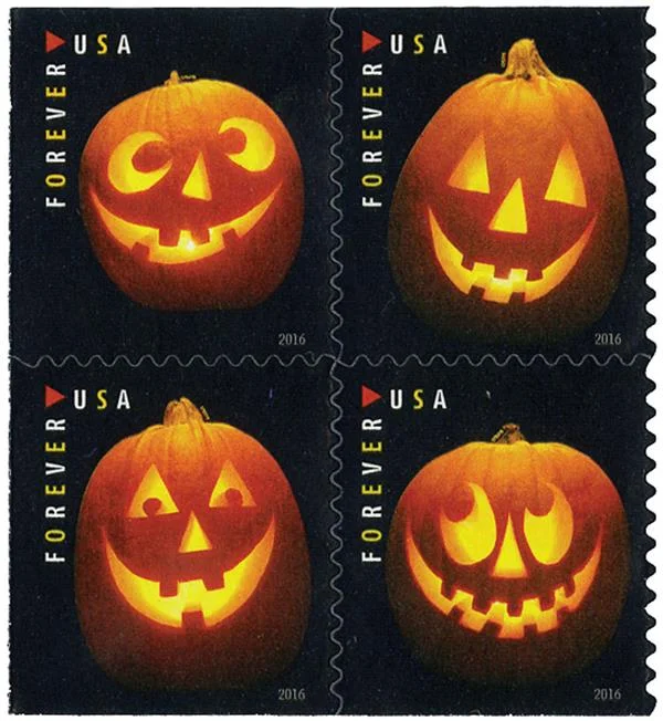 Jack-O'-Lanterns Stamps