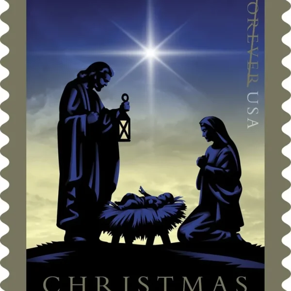 Traditional Christmas: Nativity Stamps