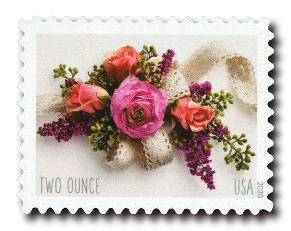 2 Ounce Garden Corsage Stamps