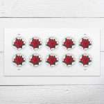 Global: Poinsettia Stamps