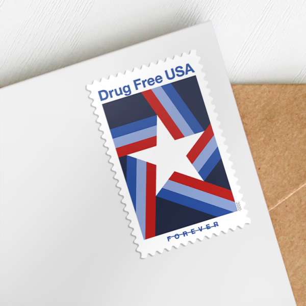 Drug Free USA Stamps