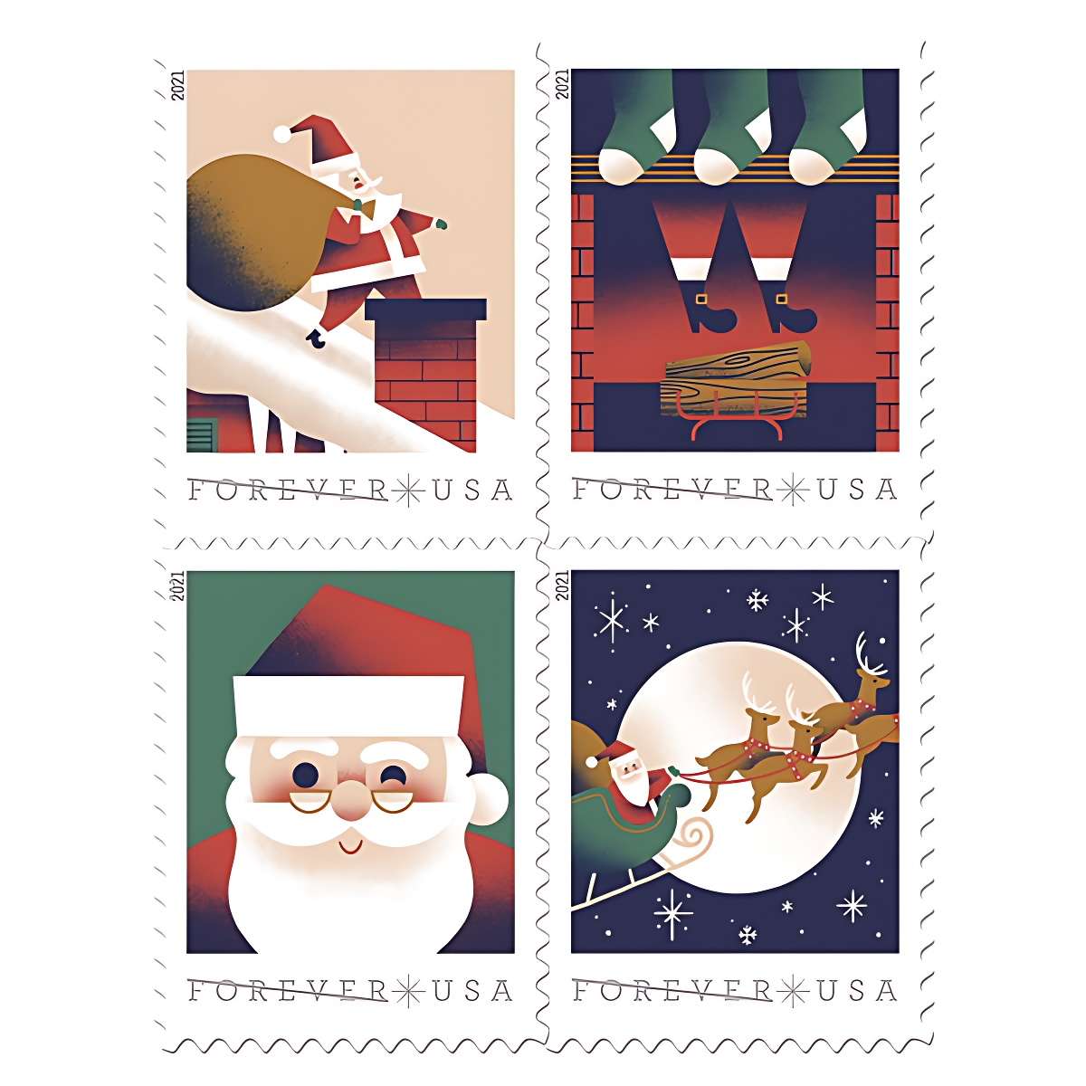A Visit From St.Nick Stamps