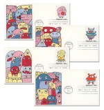 Message Monsters Stamps