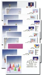 A Charlie Brown Christmas stamps