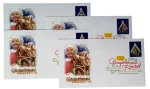 Contemporary Christmas: Gingerbread Houses Stamps
