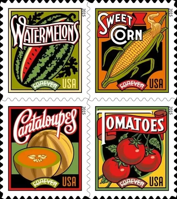 Summer Harvest Stamps