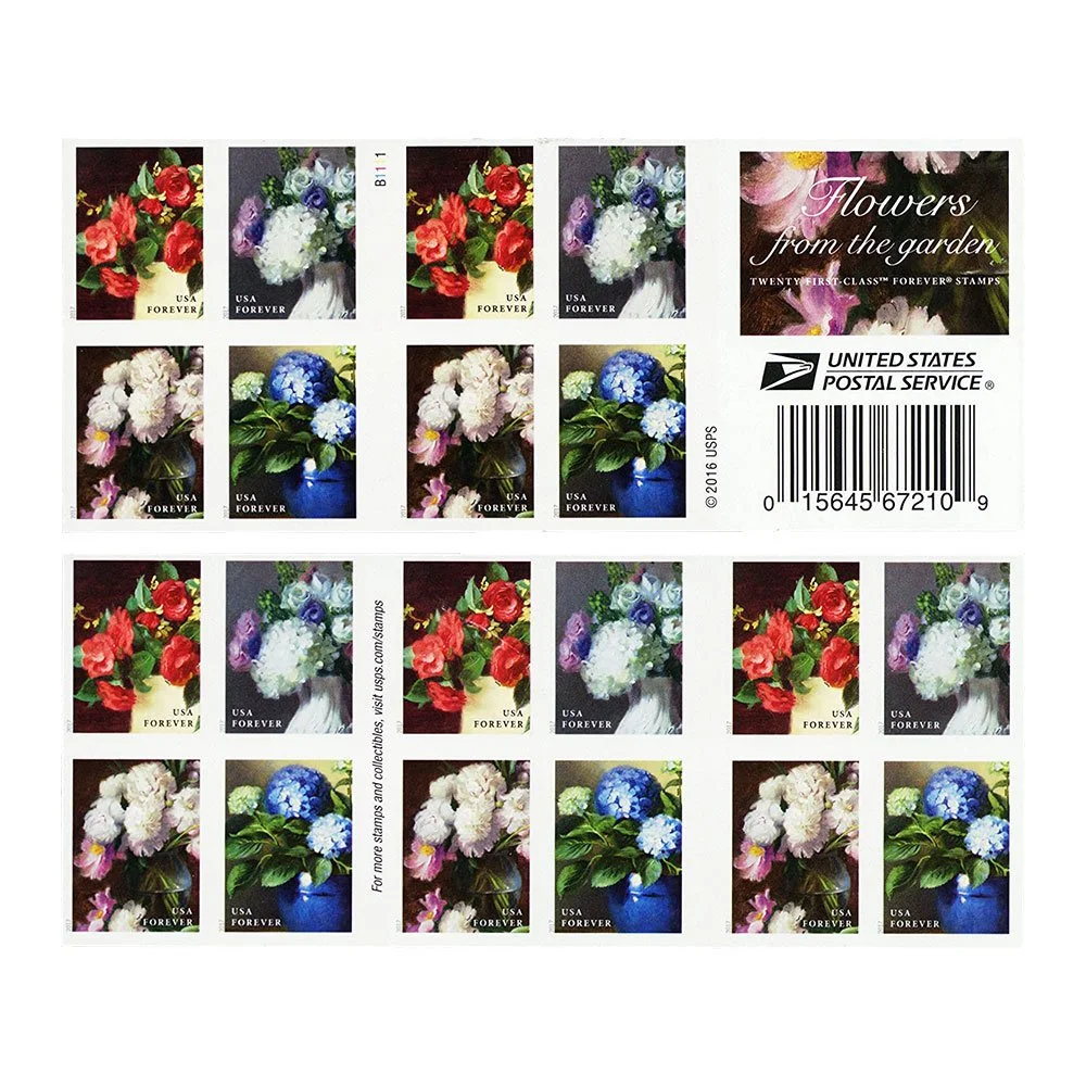 Flowers from the Garden Stamps
