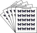 Colorado Hairstreak Stamps