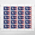 Women's Soccer Stamps