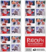 Rudolph the Red-Nosed Reindeer Stamps