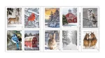 Winter Scenes Stamps