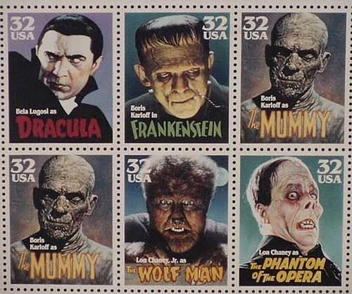 Classic-Movie-Monster-Stamp