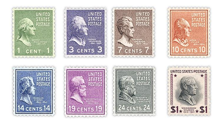 Classic USPS Celebrity Stamps