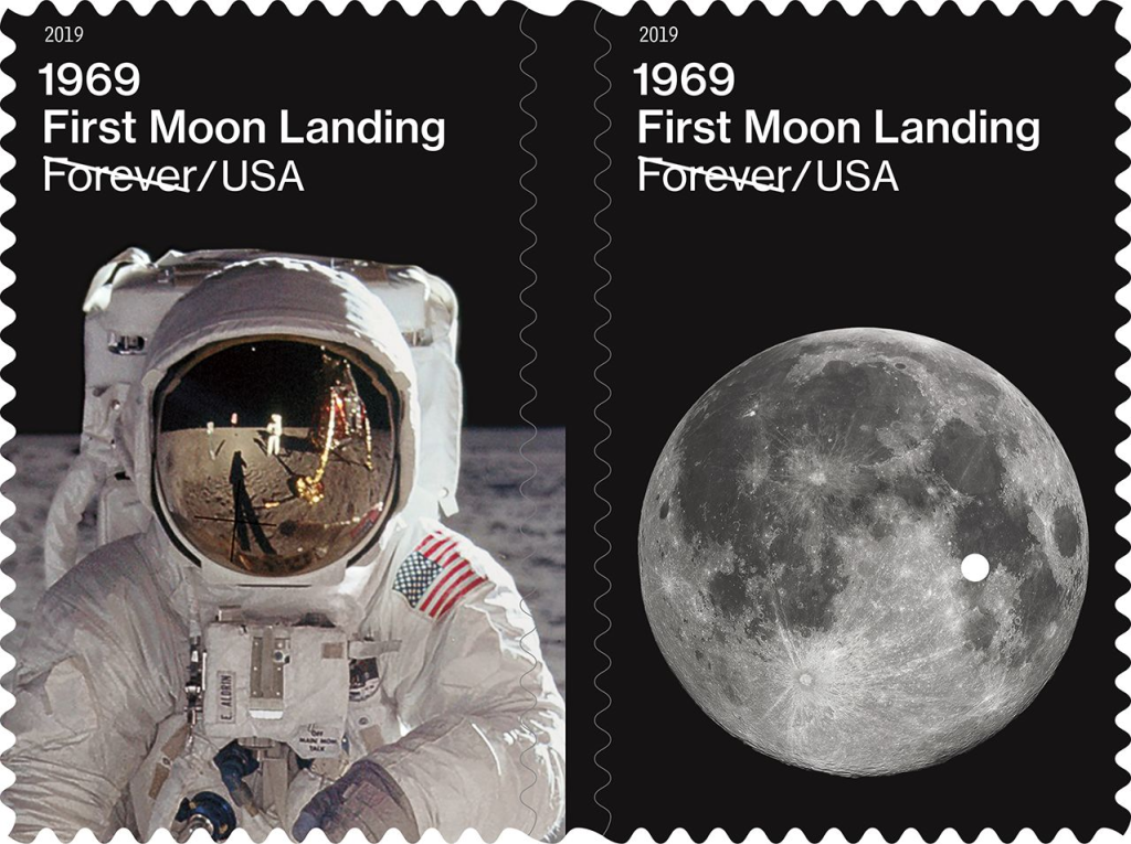 First Moon Landing Stamps