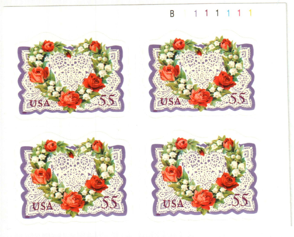 Victorian Love stamp