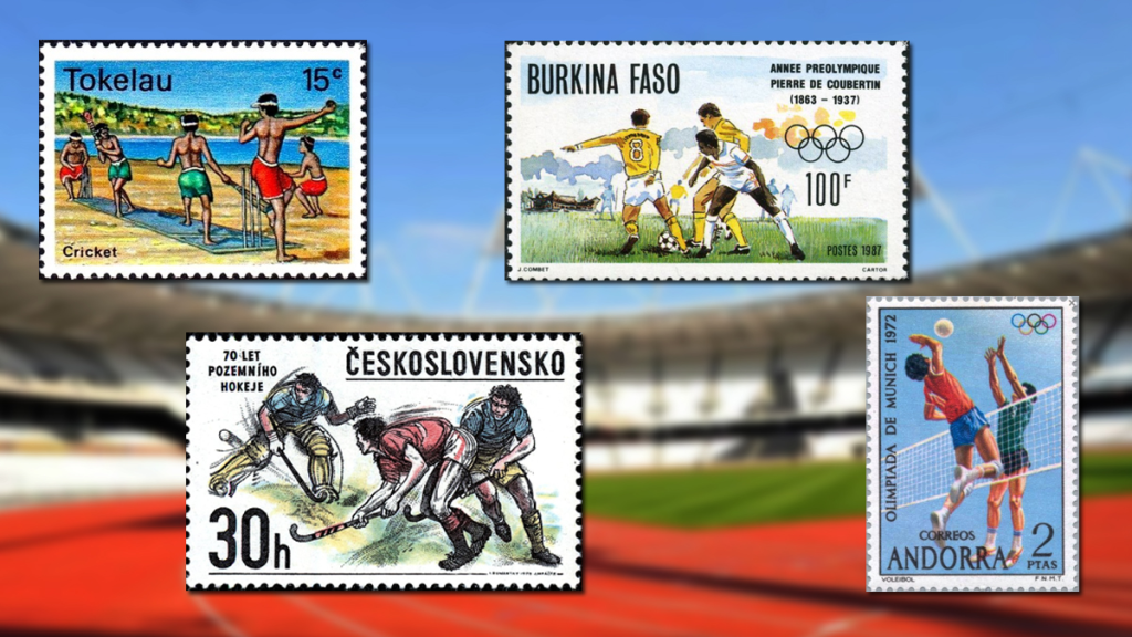 sports stamp